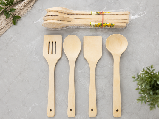 Bamboo Kitchen Utensil Set