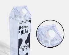 Acrylic Milk bottle Multipurpose