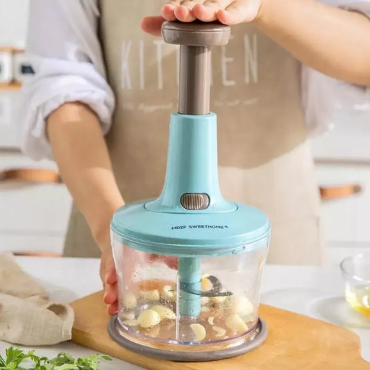 2L Manual Press Food Chopper