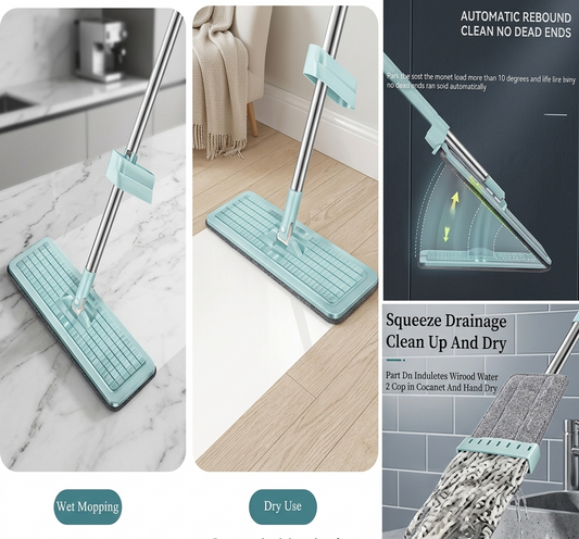 Self Wringing Flat Squeeze Mop
