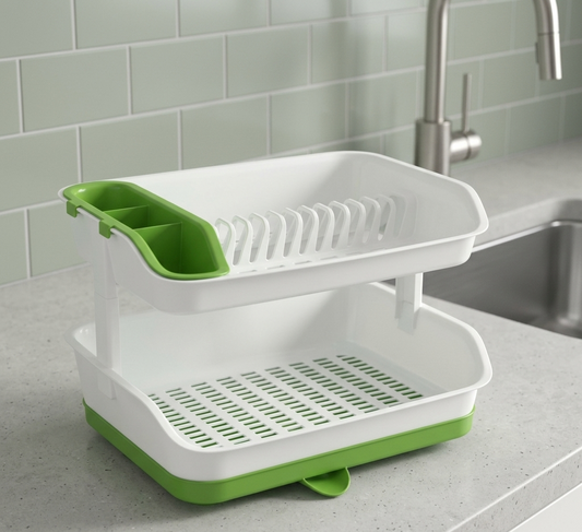 2-Tier Dish Drying Rack