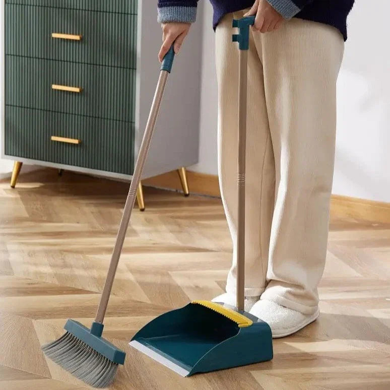 Broom & Dustpan Combo Set