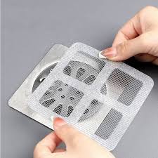 Disposable Drain Hair Catcher Mesh Stickers, 20 Pcs Pack