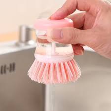 Liquid Soap Dispensing Dish Brush
