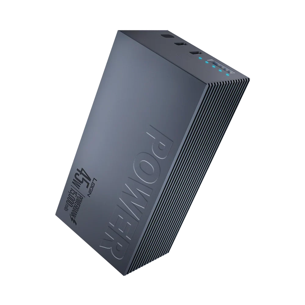 LOGIN 45W Power Bank 15000mAh – High Capacity Fast Charging Portable Charger