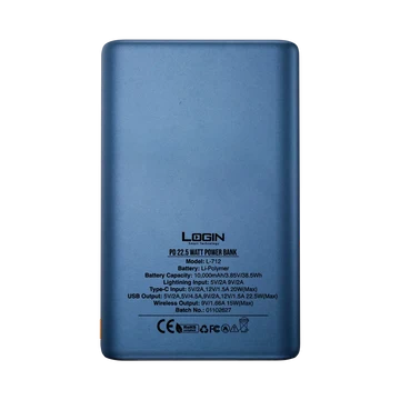 LOGIN L712 10000mAh Magnetic Wireless Power Bank