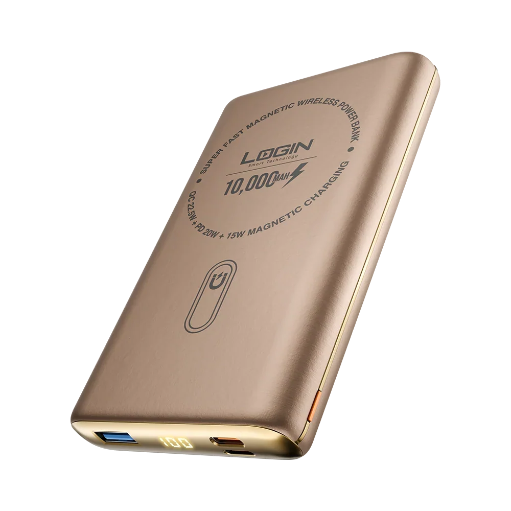 LOGIN L712 10000mAh Magnetic Wireless Power Bank