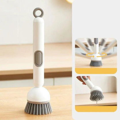 Kitchen Cleaning Brush with Soap Dispenser