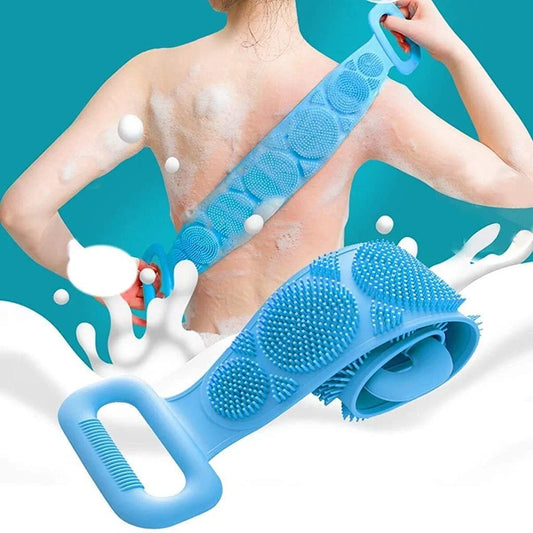 Silicone Back Scrubber with Handles