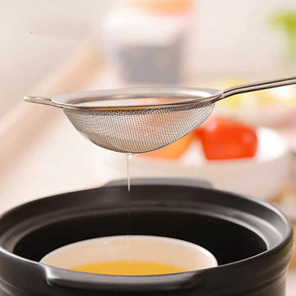 Premium Stainless Steel Fine Mesh Strainer Set